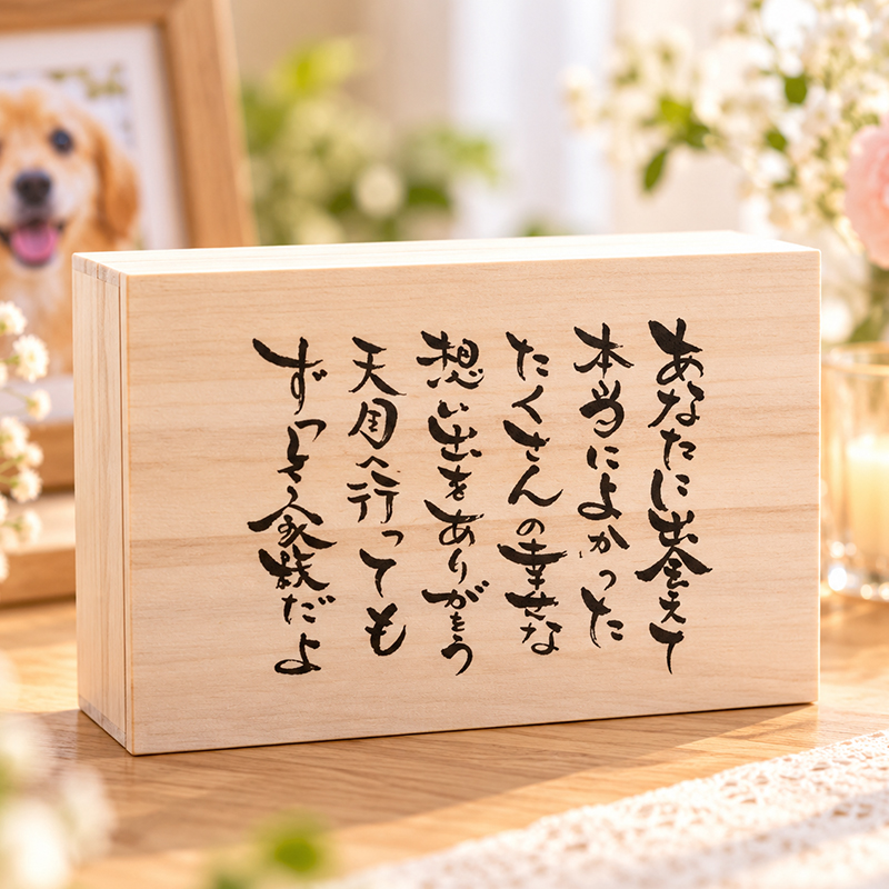 感謝の桐箱